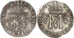 FRANCEFrançois II (1559-1560). Teston d’argent 1560, Édimbourg. Av. + FRAN. ET. MA. D. G. R. R. FRAN