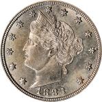 1883 Liberty Head Nickel. No CENTS. MS-64 (PCGS). CAC. OGH Generation 1.2 Rattler.