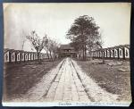 1890-1900年代清末广州贡院老蛋白照片，裱于薄咭纸上，保存良好.