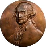 Undated (1939) George Washington Portrait Medal. Unsigned, after Gilbert Stuart. Baker-3001, var. Br