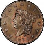 1816 Matron Head Cent. Newcomb-7. Rarity-3. Mint State-66 BN (PCGS).