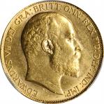 GREAT BRITAIN. 2 Pounds, 1902. London Mint. PCGS AU-58 Gold Shield.