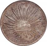 MEXICO. 8 Reales, 1896-Mo AB. Mexico City Mint. PCGS MS-62.