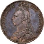 GREAT BRITAIN. 1/2 Crown, 1887. London Mint. Victoria. NGC PROOF-65.