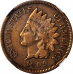 1909-S Indian Cent. VF Details--Cleaned (NGC).