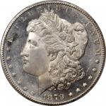1879-CC Morgan Silver Dollar. Clear CC. MS-64+ (PCGS).