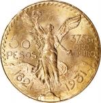 MEXICO. 50 Pesos, 1931. Mexico City Mint. PCGS MS-64.