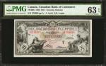 CANADA. Canadian Bank of Commerce. 10 Dollars, 1935. CAD751806. PMG Choice Uncirculated 63 EPQ.