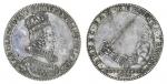 Charles I, Coronation silver medal, 1626, by N. Briot, crowned and draped bust right, engravers sign