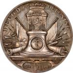 1781 Battle of Doggersbank Medal. Betts-587. Silver, 45.2 mm. MS-63 (PCGS).