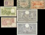Banque Nationale de Belgique, 20 francs, 10 June 1914, 5 francs, 1 July 1914, serial number C402236,