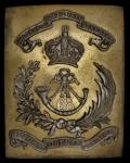 Great Britain. 68th Regiment of Foot (Durham Light Infantry) Cross Belt Plate. Mid to late 19th Cent
