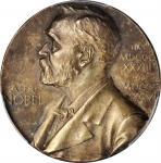 SWEDEN. Nobel Nominating Committee for Medicine Gilt Silver Medal, "H10" (1982). Royal Swedish (Eski