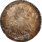 RUSSIA. Ruble, 1719-OK (date in old Cyrillic). Moscow (Kadashevsky) Mint. Peter I (the Great). NGC A