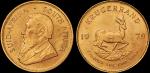 1979年南非保罗·克鲁格半身像1盎司金币一枚，重量：34克，完全未使用品