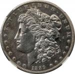 1889-CC Morgan Silver Dollar. AU Details--Cleaned (NGC).