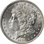 1888-S Morgan Silver Dollar. AU-58 (NGC).
