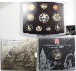 英国纪念币共3套，包括2001年精铸钱币套装，1便士至5镑等，首组proof FDC，其馀UNC，均连原包装