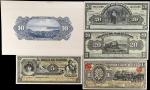 MEXICO. Lot of (5). Mixed Banks. 1, 5, & 20 Pesos, 1914-19xx. P-S299bP, S300b, S338a, S419r, & 431r.