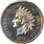 1872 Indian Cent. Proof-65 BN (PCGS).