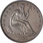 1883 Liberty Seated Half Dollar. WB-101. AU Details--Altered Surfaces (PCGS).