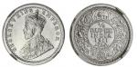 British India. George V (1910-1936). Quarter Rupee, 1911 (c ). Type I. Crowned bust left, rev. Value