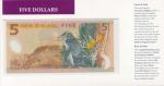 New Zealand, 2004, $5, $10, $20 $50 & $100, limited to 1000 same numbered banknote sets., this set s