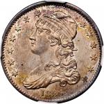 1834 Capped Bust Quarter. B-1. Rarity-1. O/F in OF. MS-65 (NGC).