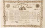 Confederate Bond. Ball 26. Cr. 14. Act of May 16th, 1861. $1000.