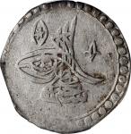 EGYPT. Piastre, AH 1203 Year 13 (1800). Misr (Cairo) Mint. Selim III. PCGS AU-55 Gold Shield.