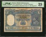 1939年缅甸印度储备银行100卢比。BURMA. Reserve Bank of India. 100 Rupees, ND (1939). P-6. PMG Very Fine 25.