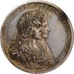 1687年（1971年）圣多明戈勋章 NGC MS 62 Recovery of Treasure, St. Domingo Medal. Restrike