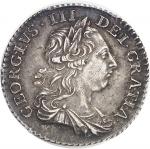 GRANDE-BRETAGNE Georges III (1760-1820). Shilling dit Northumberland shilling 1763, Londres.
