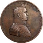 1813 Lieutenant Edward R. McCall / USS Enterprise vs. HMS Boxer Medal. Original Dies. By Moritz Furs