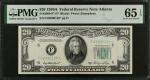 Fr. 2060-F*. 1950A $20 Federal Reserve Star Note. Atlanta. PMG Gem Uncirculated 65 EPQ.