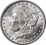 1892-O Morgan Silver Dollar. MS-64+ (PCGS). CAC.