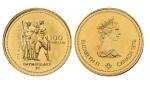 1976年加拿大发行第21届奥林匹克运动会纪念金币