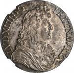 FRANCE. Ecu, 1683-9. Rennes Mint. Louis XIV (1643-1715). NGC AU-58.
