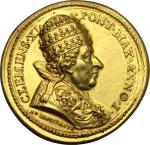 Medaglie Papali, Clemente XI (1700-1721), Giovanni Francesco Albani.. Medaglia annuale A. I, per les