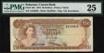 Central Bank of The Bahamas, $50, 1974, serial number A635608, (Pick 40a, TBB B305a), in PMG holder,