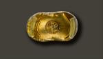 辛亥革命“胜利万岁”一两吉语银锭，鎏金，30克，目前仅见，极美品，GBCA:UNC+，编号1610000203