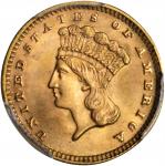 1889 Gold Dollar. MS-66 (PCGS).