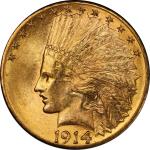 1914-D Indian Eagle. MS-63+ (PCGS). CAC.