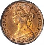 GREAT BRITAIN. Penny, 1868. PCGS PROOF-65 RD.
