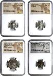 MIXED LOTS. Quartet of Roman Denominations (4 Pieces), ca. 2nd-4th Centuries A.D. All NGC Certified.
