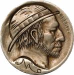 Undated Bearded Man with Bowler Hat Hobo Nickel. Host coin Good.