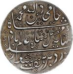 1784年法属印度1卢比。INDIA. French India. Nazarana Rupee, AH 1198 Year "32" (1784). Arkat (Arcot) Mint. In t
