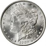 Lot of (2) 1902-O Morgan Silver Dollars. MS-63 (PCGS).