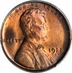 1920-D Lincoln Cent. MS-66+ RB (PCGS). CAC.