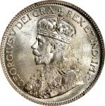 CANADA. 25 Cents, 1936. Ottawa Mint. George V. PCGS MS-64.